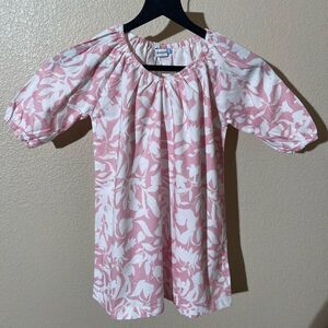La Paloma Pink Floral Kids House Dress